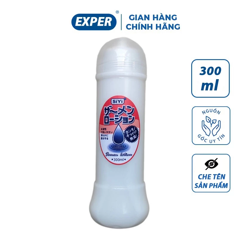 Gel tinh trùng SIYI 300ml, gel bôi trơn mô phỏng tinh trùng giúp tăng khoái cảm bôi trơn quan hệ 20 tinhtrung1 2