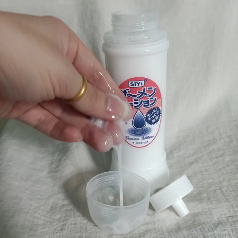 Gel tinh trùng SIYI 300ml, gel bôi trơn mô phỏng tinh trùng giúp tăng khoái cảm bôi trơn quan hệ 17 tinhtrung3