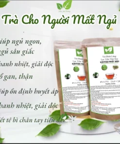 Trà Đinh Lăng Lạc Tiên Tâm Sen KANTOO Nhật Bản