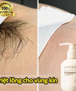 Kem tẩy lông không đau vùng kín 150ml nách, tay, chân, triệt lông an toàn rát cho da nhạy cảm Nhanh chóng và hiệu quả