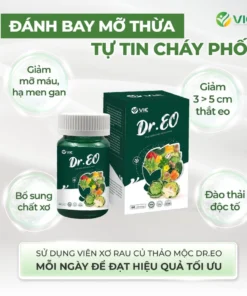 Alternative view of Chính hãng Viên xơ rau củ Dr Eo nhà VIC giảm 3-8cm vòng eo