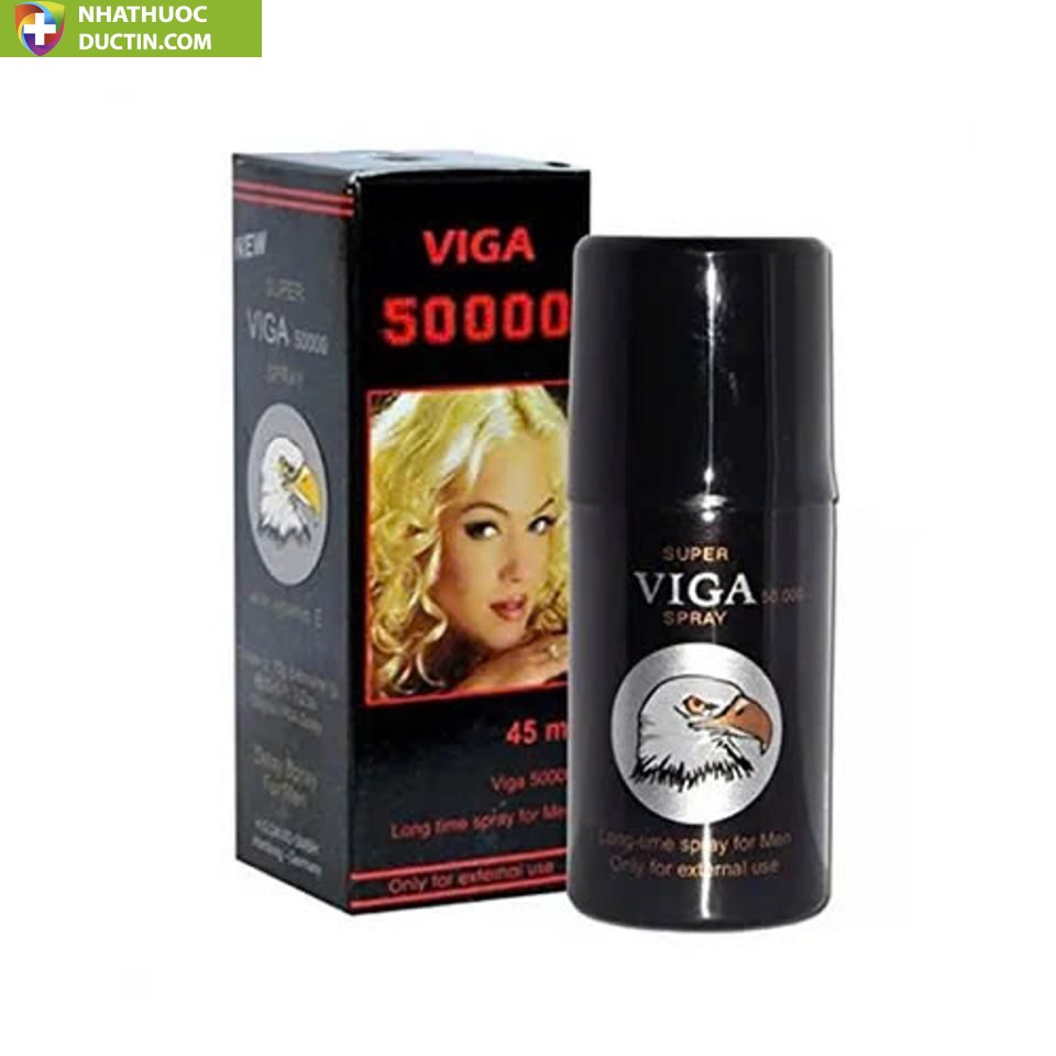 Chai xịt Super Viga 50000 chính hãng Đức kéo dài thời gian cho nam 7 vigra1 3