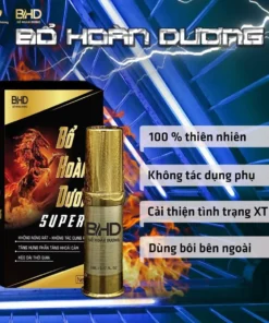 Xịt Kéo Dài Thời Gian Lên Đến 60 Phút - Xịt Bổ Hoàn Dương Super
