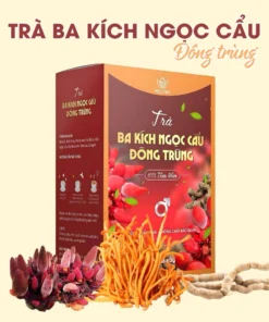 [Chính Hãng] Combo 1 hộp 60 gói Trà sinh lý nam bakich ngọc cẩu đông trùng hạ thảo bổ dưỡng tăng cường sinh lý nam