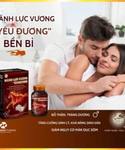 Alternative view of Viên uống MÃNH LỰC VƯƠNG - hỗ trợ bổ thận, tráng dương, tăng cường sinh lý nam giới, hết tiểu đêm, hộp 30 viên