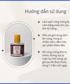 Alternative view of Tinh Chất Nấm Móng Tay Chân Thảo Dược 25ml - Hết Sạch Nấm Móng, Bọng Móng, Hư Khóe, Dưỡng Móng