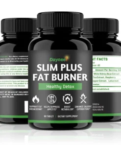 Viên Giảm Cân Tăng Cường Trao Đổi Chất Đốt Cháy Mỡ Thừa Daynee Slim Plus Fat Burner hộp 60V 17 otmo7