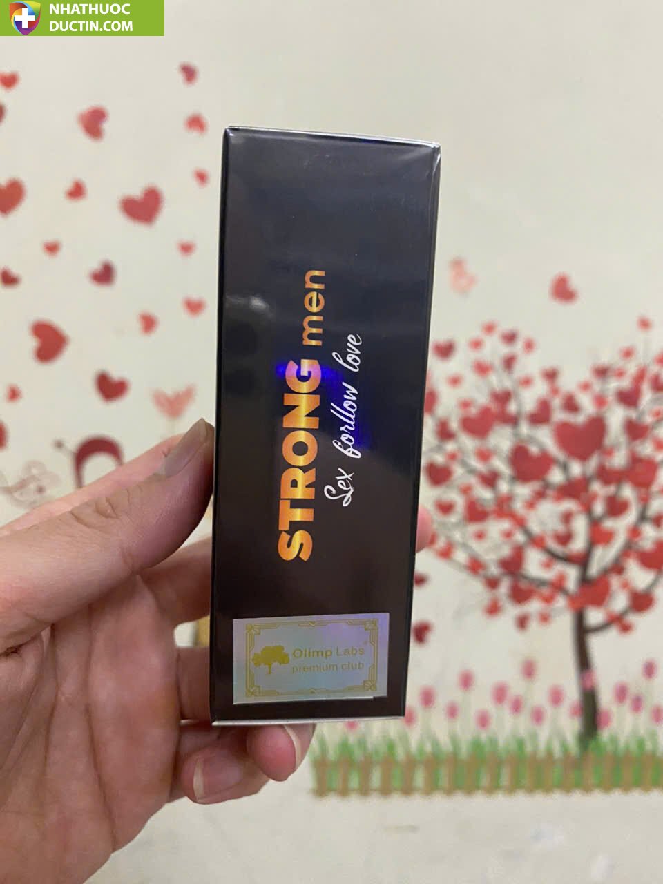 Chai xịt kéo dài thời gian Balan Strong men hộp 1 chai 30ml 10 strongmen4