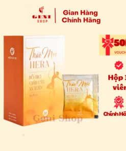Thảo Mộc Giảm Cân Hera Plus Chính Hãng Giảm Heraplus Hộp 30 Viên Đánh Bay Mỡ Thừa HIệu Quả An Toàn Sau SInh