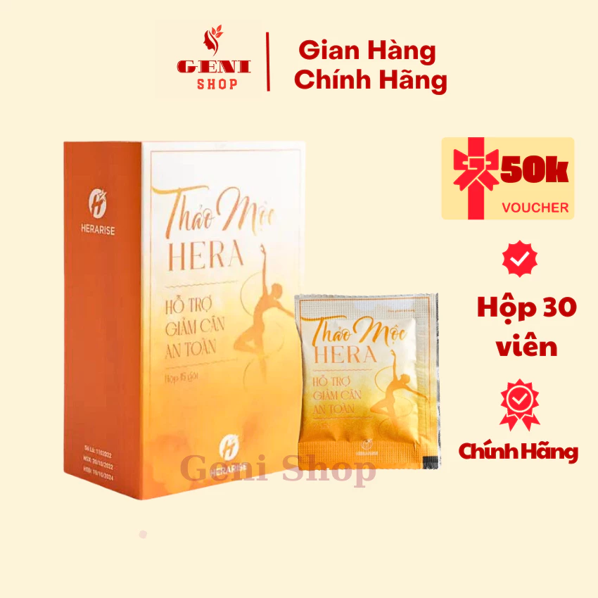 Thảo Mộc Giảm Cân Hera Plus Chính Hãng Giảm Heraplus Hộp 30 Viên Đánh Bay Mỡ Thừa HIệu Quả An Toàn Sau SInh 14 thaomoc1