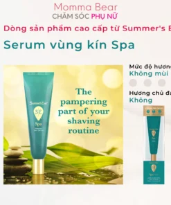 Kem dưỡng vùng kín Summer's Eve Spa, serum phụ khoa, dưỡng ẩm vùng bikini, hàng Mỹ 12 vungkin2