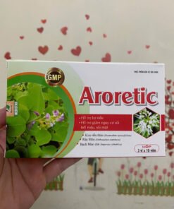 Viên uống Aroretic hỗ trợ tan sỏi thận, sỏi mật