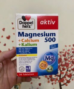 Alternative view of Viên Uống Doppelherz Magnesium 500 Calcium Kalium, 30 Viên Đức