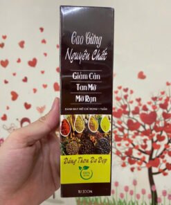 Cao Gừng Tan Mỡ Bụng , Cao Gừng Thiên Nhiên, Giảm Mỡ Bụng, Kem Gừng Tan Mỡ Dạng Cao