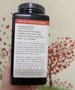 Alternative view of Viên uống collagen youtheory 390 viên Type 1, 2 & 3 cho phụ nữ +Biotin của Mỹ