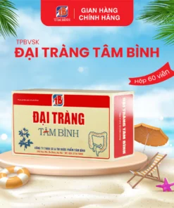 Đại tràng Tâm Bình - Hỗ trợ giảm triệu chứng của viêm đại tràng cấp và mạn tính, đau bụng, đầy hơi, tiêu chảy