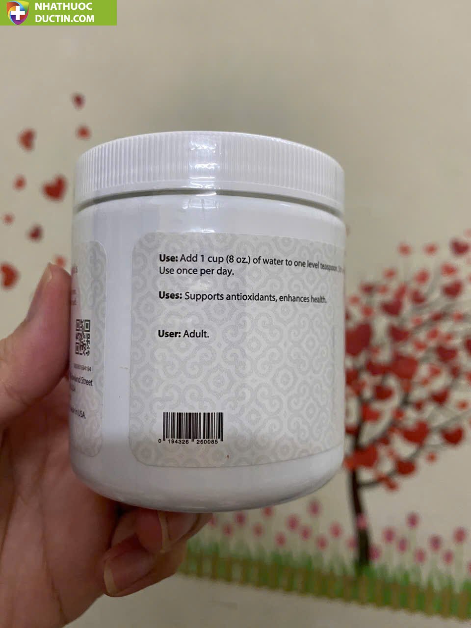 Bột diệp lục Unicitay Super Chlorophyll Powder 28 dieplluc3