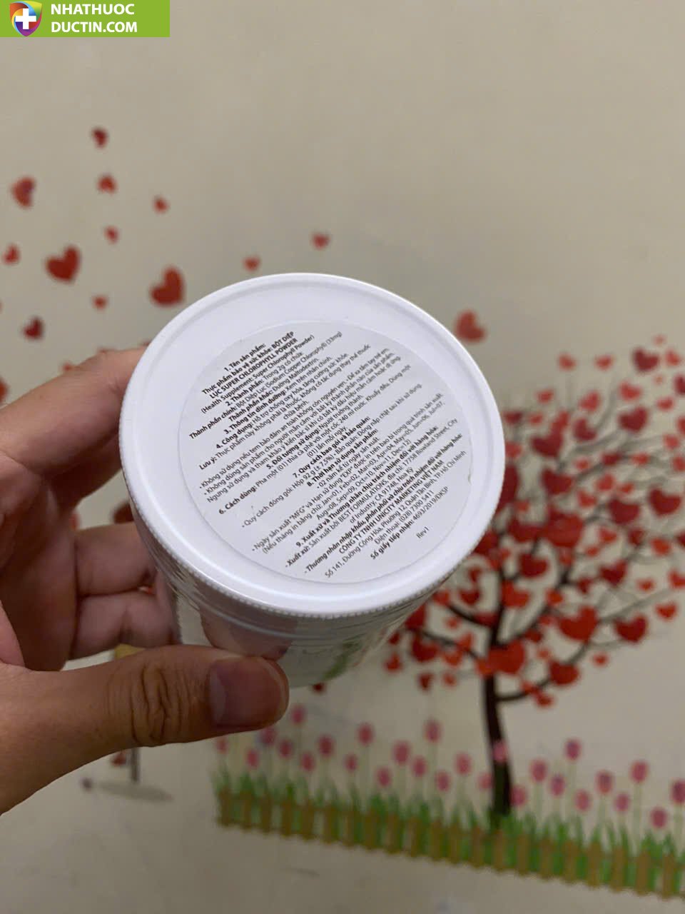 Bột diệp lục Unicitay Super Chlorophyll Powder 24 diepluc6