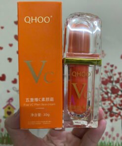 Alternative view of Kem Lười Che Khuyết Điểm VC QHOO 30g,Kem Nâng Tone Vitamin C, Kem Makeup Giúp Sáng Mịn Chống Lão Hoá