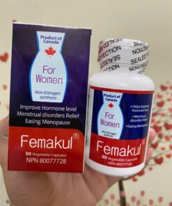 Viên uống Femakul giải pháp sức khỏe phụ nữ trong giai đoạn tiền mãn kinh, hàng chính hãng