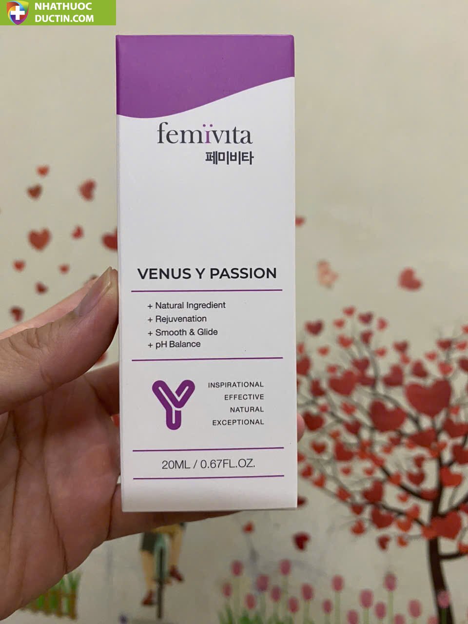 Gel Venus Y Passion Gel dưỡng âm đạo Venus Y Passion 20 femi1