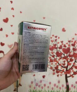 Ginkgomin Platinum hỗ trợ sức khỏe não bộ tăng cường tuần hoàn máu não 10 ginkgomin4
