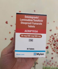 Viên uống PEP72h-ARV ACRIPTEGA Ngừa HIV 72h Và Là ARV Ức Chế Virut HIV
