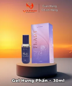 Alternative view of FLADY - Gel tăng hưng phấn, tăng khoái cảm, giúp cải thiện viêm, ngứa, mềm mại vùng kín