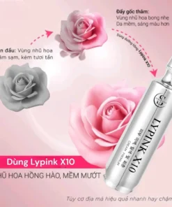 Set Peel Khử Thâm Kèm Kem Dưỡng Hồng Nhũ Hoa Vùng Kín Lypink 18 linkpin7