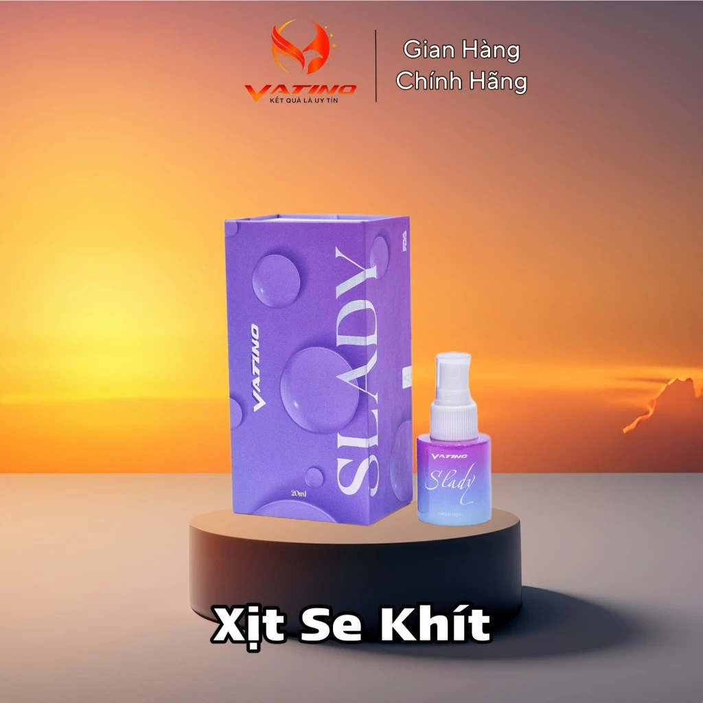 SLADY - Se Khít, giảm khô hạn, viêm, khô rát, giảm viêm ngứa, mùi hôi khó chịu, khít chỉ sau 7 ngày dùng 1 SLADY - Se Khít, giảm khô hạn, viêm, khô rát, giảm viêm ngứa, mùi hôi khó chịu, khít chỉ sau 7 ngày dùng