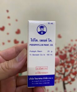 Bôi Sùi Mào Gà Podophyllin 25 Vidhyasom Thái Lan Chính Hãng