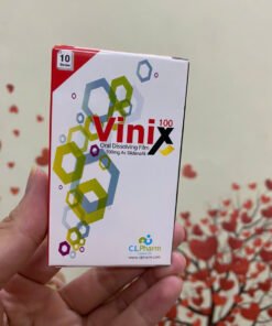 Tem Ngậm Vinix Hỗ Trợ Tăng Cường Sinh Lý Nam (Hộp 10 Tem)
