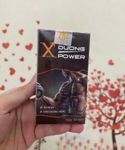 Viên Uống X Dương Power giúp bổ thận, tráng dương, tăng sinh lực Chai 30 viên