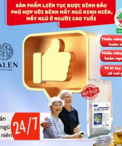 Alternative view of Trà An Thần, Ngủ Ngon cải thiện chứng mất ngủ, khó ngủ, ngủ không sâu giấc Calen Herbal Tea