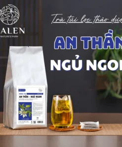 Trà An Thần, Ngủ Ngon cải thiện chứng mất ngủ, khó ngủ, ngủ không sâu giấc Calen Herbal Tea