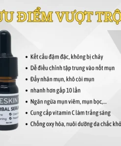 Alternative view of Tinh Chất Chấm Mụn Beskin Herbal Serum,Sạch Mụn,Mờ Thâm Giúp Làm Đều Màu Da 5 ml