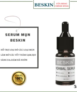Tinh Chất Chấm Mụn Beskin Herbal Serum,Sạch Mụn,Mờ Thâm Giúp Làm Đều Màu Da 5 ml