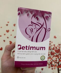 Viên uống lợi sữa Betimum hộp 30 viên chính hãng