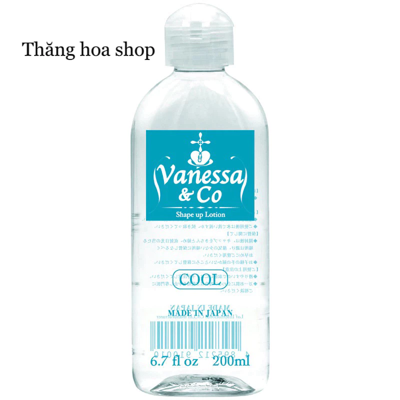 Gel Bôi Trơn VANESSA COOL 200ml Siêu Mát Lạnh 200ml Nhật Bản 8 boitron1