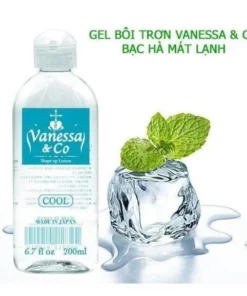 Gel Bôi Trơn VANESSA COOL 200ml Siêu Mát Lạnh 200ml Nhật Bản 5 boitron2