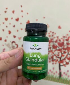 Viên Uống Bổ Phổi Swanson Lung Glandular 60 Viên Chính Hãng