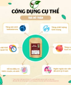 Trà Bổ Thận Dương - Chống Xuất Tinh Sớm, Rối Loạn Cương Dương, Bổ Thận Tráng Dương 11 botahn7