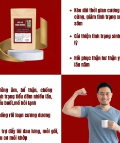 Trà Bổ Thận Dương - Chống Xuất Tinh Sớm, Rối Loạn Cương Dương, Bổ Thận Tráng Dương 14 bothan2
