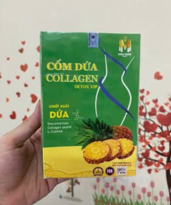 Cốm Dứa Collagen Detox Vip Chính Hãng giúp đẹp da đẹp dáng, detox cơ thể