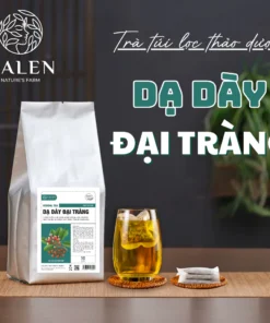 Trà dạ dày đại tràng, chống trào ngược, đầy hơi, ợ chua, ức chế vi khuẩn HP - CALEN NATURE FARM