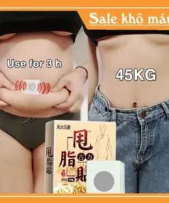 Alternative view of [Hộp 40 Miếng] Dán Tan Mỡ Bụng Đông Y Giảm Béo, Giảm Cân Đốt Cháy Mỡ Thừa