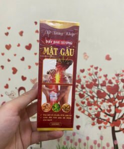 Dầu xoa bóp thảo dược, xịt xương khớp Mật Gấu hỗ trợ giảm đau xương khớp, vai gáy, tiêu bầm. Chai 100ml