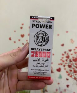 Chai xịt kéo dài thời gian cho nam giới Strong Lion Power Delay Spray 2800 hộp 1 chai 45ml