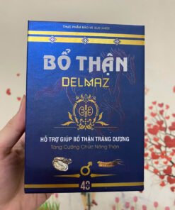 Viên Uống Bổ Thận DELMAZ, giúp bổ thận, tráng dương, tăng cường chức năng thận, tăng cường sinh lực, cải thiện sinh lý chính hãng