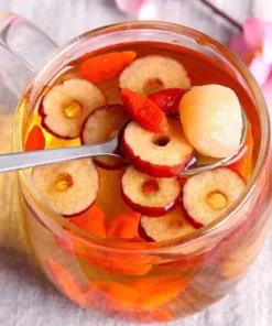 Set 25 gói trà dưỡng tâm an thần Long Nhãn, Táo Đỏ, Kỷ Tử, trà thảo mộc dưỡng nhan, an thần, ngủ ngon 11 duognnhan2